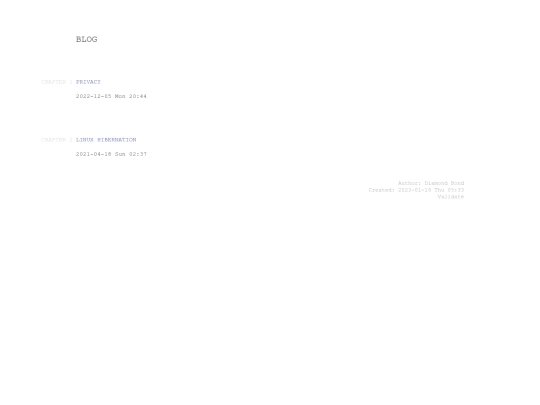 blog screenshot