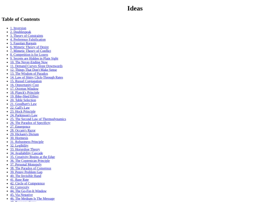 ideas screenshot