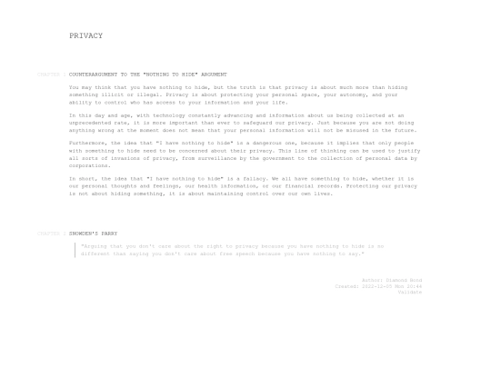 privacy screenshot