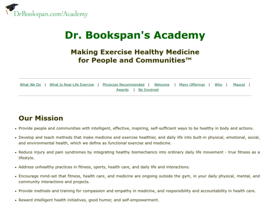 Academy screenshot