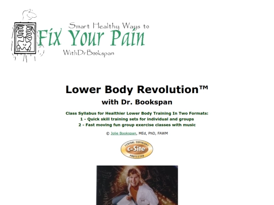 LowerBodyClassSyllabus screenshot