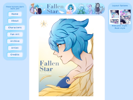 webcomic/chapter1 screenshot