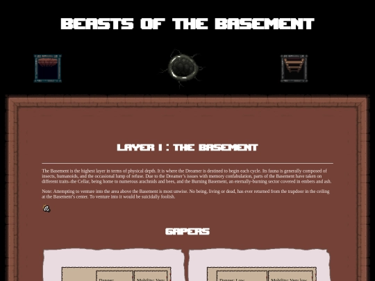 bestiary screenshot
