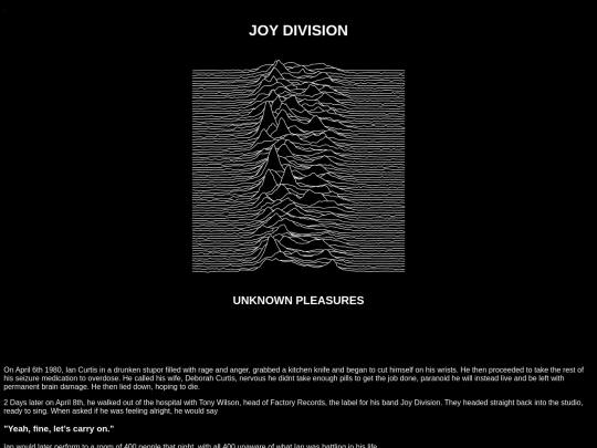 Pages/Music/JoyDivisionDisorder/DisorderByJoyDivision screenshot