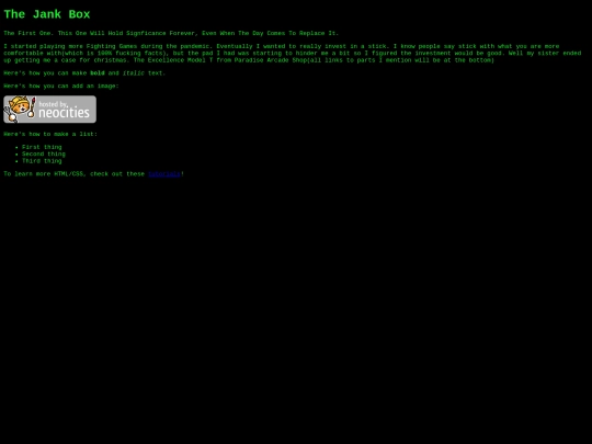 Pages/VideoGames/FightingGames/ArcadeSticks/MyArcadeSticks/JankBox screenshot