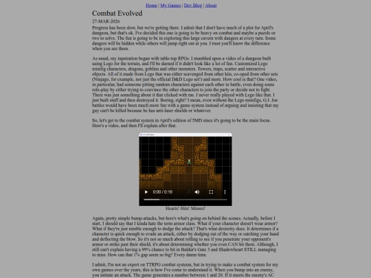 blog screenshot