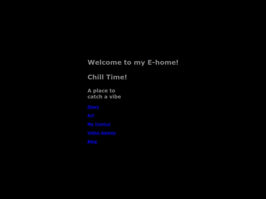 mysite screenshot