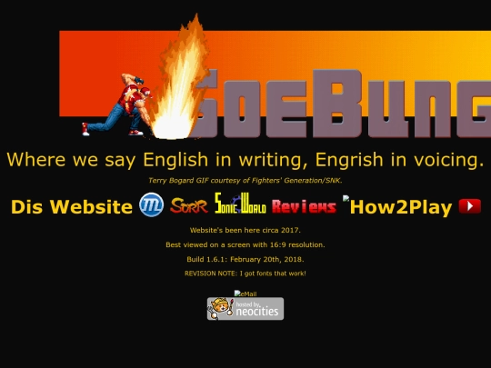 frontpage screenshot