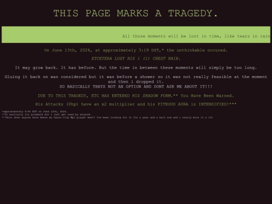 tragedy screenshot