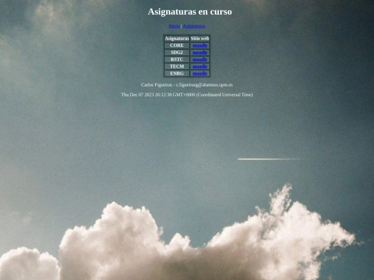 Practica1/asignaturas screenshot