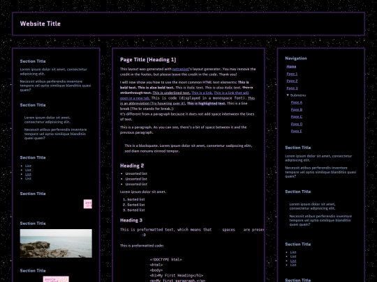 index screenshot