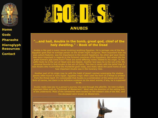Gods/Anubis screenshot