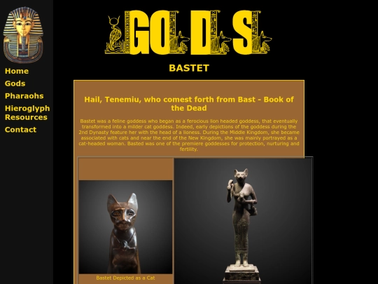 Gods/Bastet screenshot