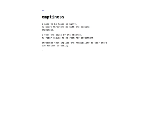 writings/2000/01/01/emptiness screenshot
