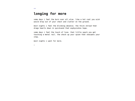 writings/2000/01/01/longing-for-more screenshot