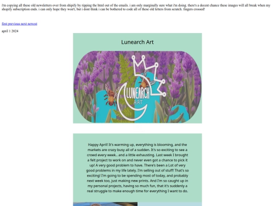 newsletter/newsletter1 screenshot