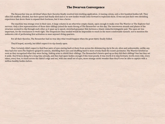 writing/dwarven convergence screenshot