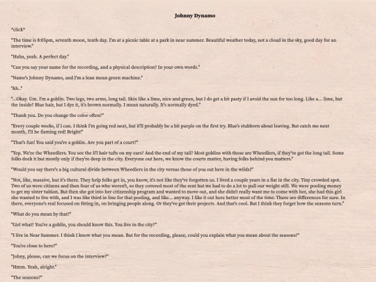 writing/johny dynamo interview screenshot