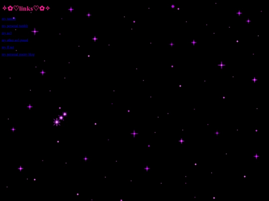 links screenshot