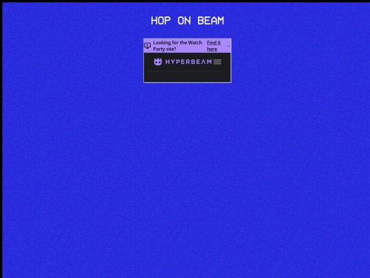 beam screenshot
