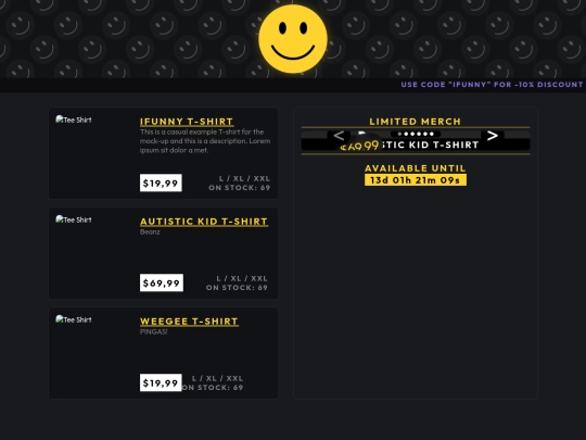 downright_insanity/merch_mockup screenshot