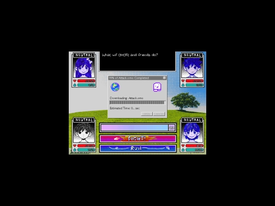 downright_insanity/omori_battle_engine_test screenshot