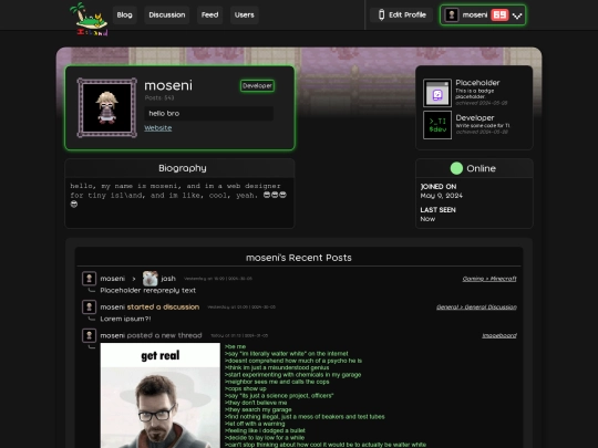 tinyisland/ti_profile_concept screenshot