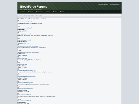 mods-downloads screenshot