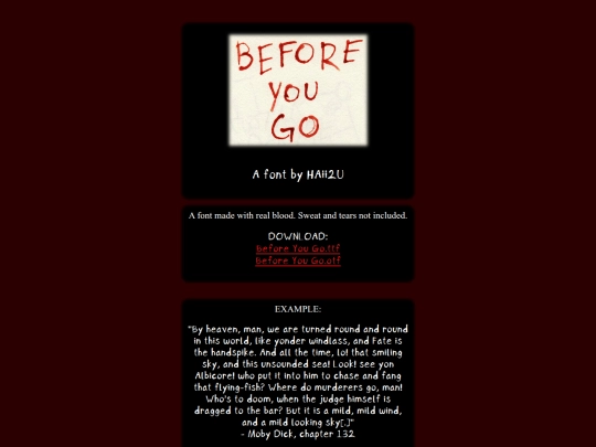 more/BeforeYouGo screenshot
