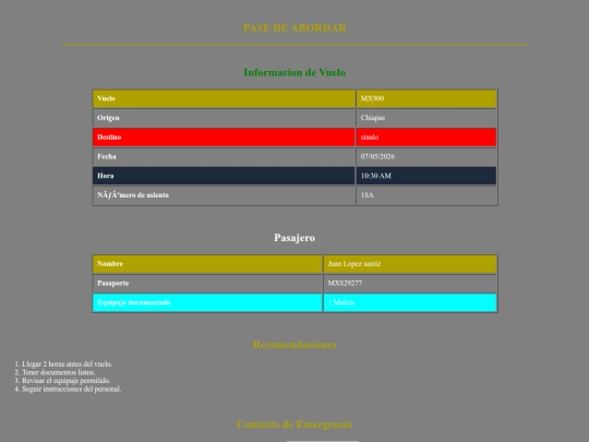 Index.html/Boleto de avión html screenshot