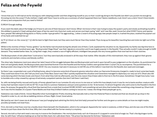 felizafeywild screenshot
