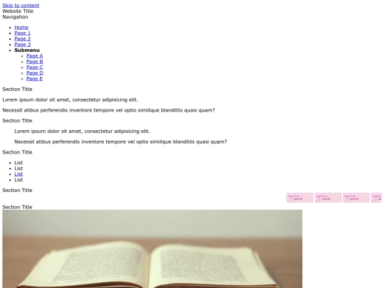 index screenshot