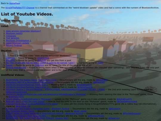YoutubeBloxtown screenshot
