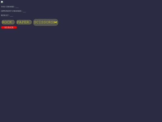 rockpaperscissors screenshot