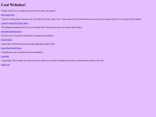 old_Website/coolwebsites screenshot