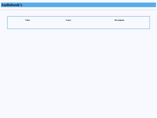 Audio screenshot