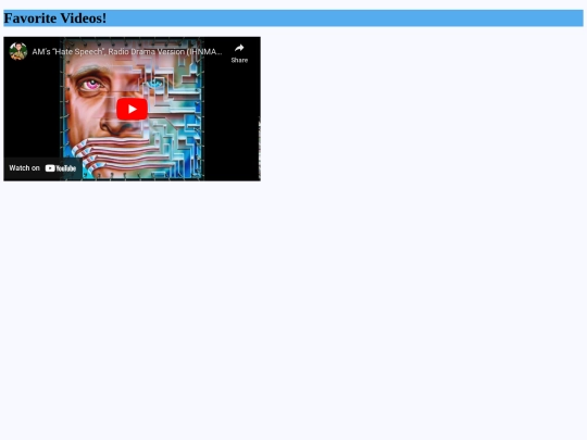 Videos screenshot