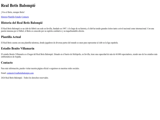 Betis screenshot