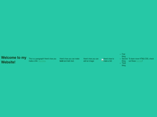 projects screenshot