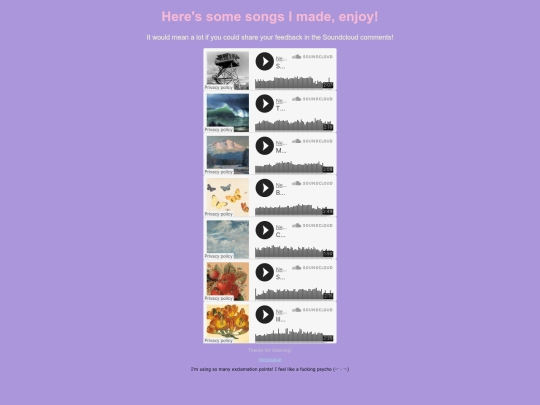 music screenshot