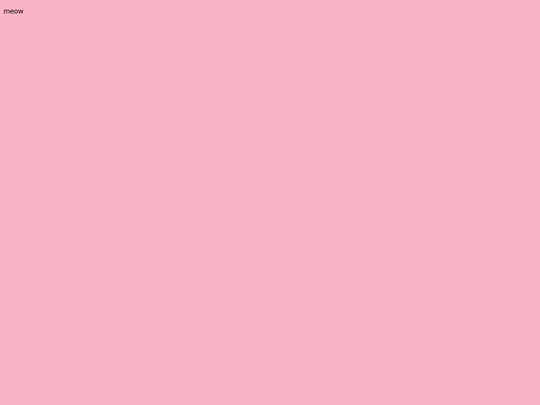 meow screenshot