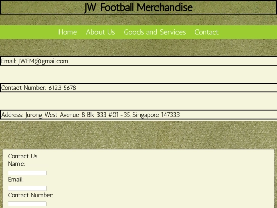 contact screenshot