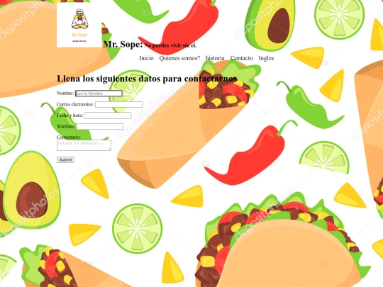 contactanos screenshot