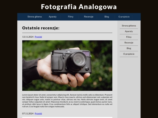 strona/jakubskrobotowicz/index/sub/recenzje/recenzje screenshot
