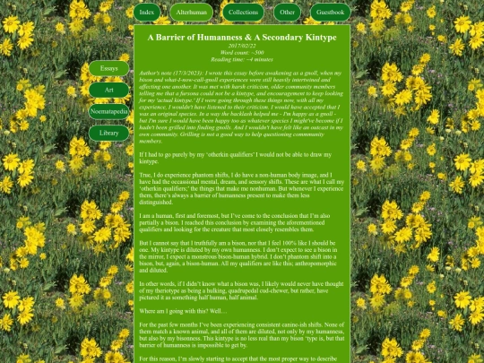 alterhuman/essays/barrierofhumanness screenshot