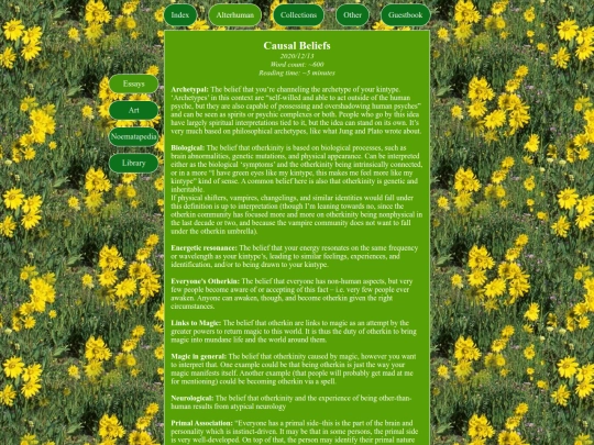 alterhuman/essays/causes screenshot