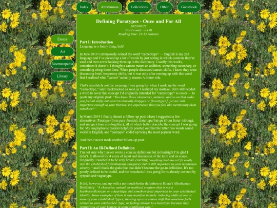 alterhuman/essays/definingparatypes screenshot