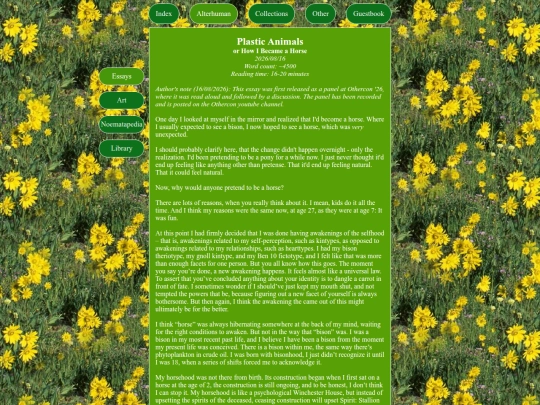 alterhuman/essays/plasticanimals screenshot