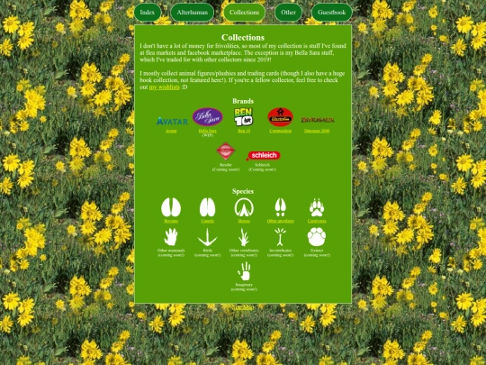 collections screenshot