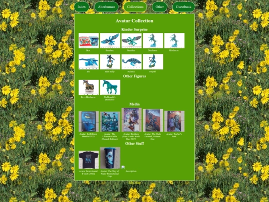 collections/avatar screenshot